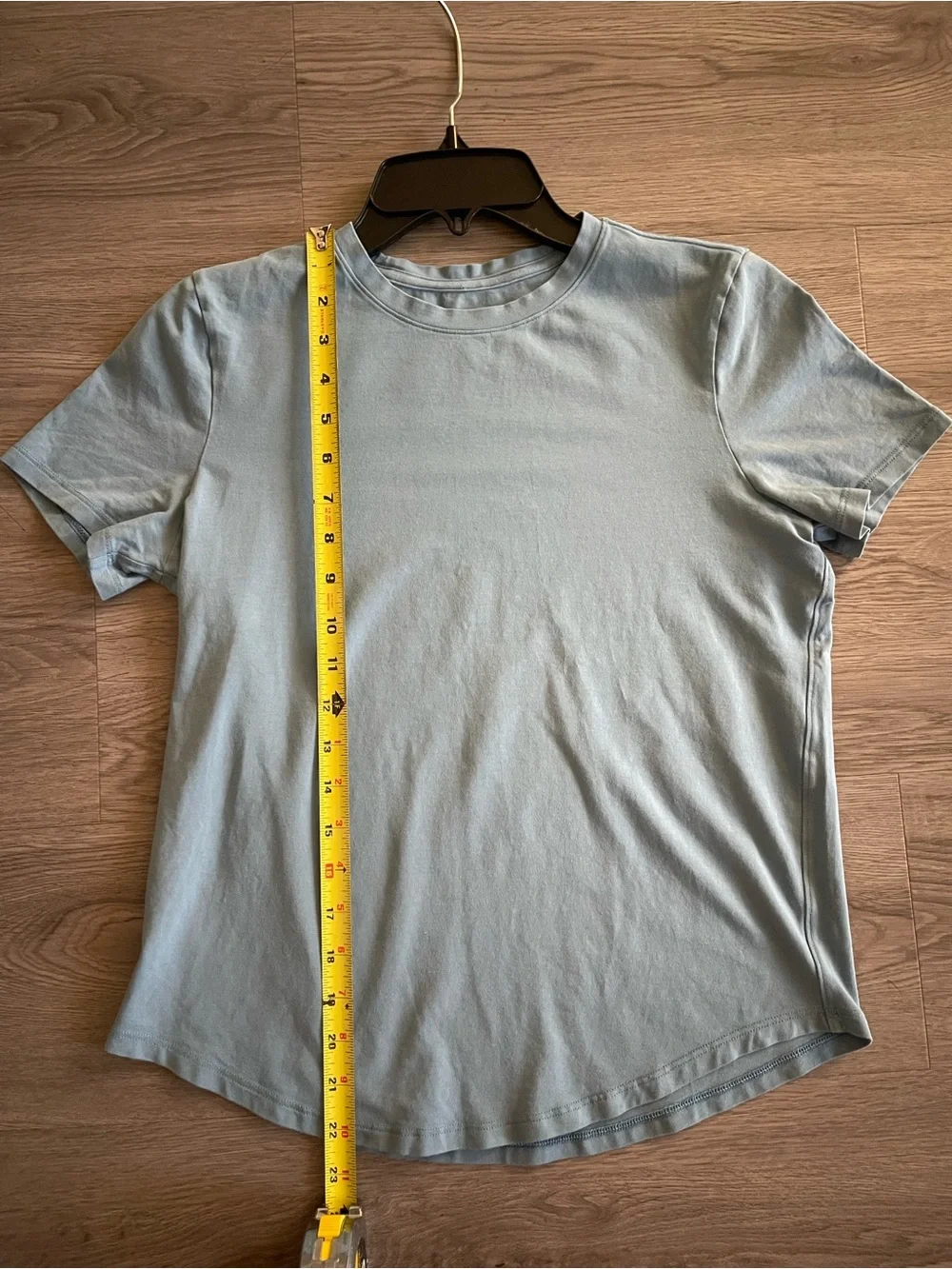 lululemon athletica Short Sleeve Crew Tee in Dusty Blue
